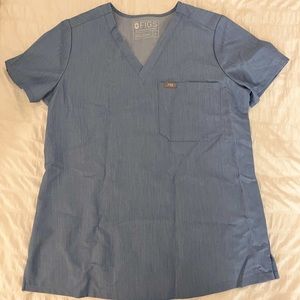 figs catarina scrub top, i believe to be in color heather indigo